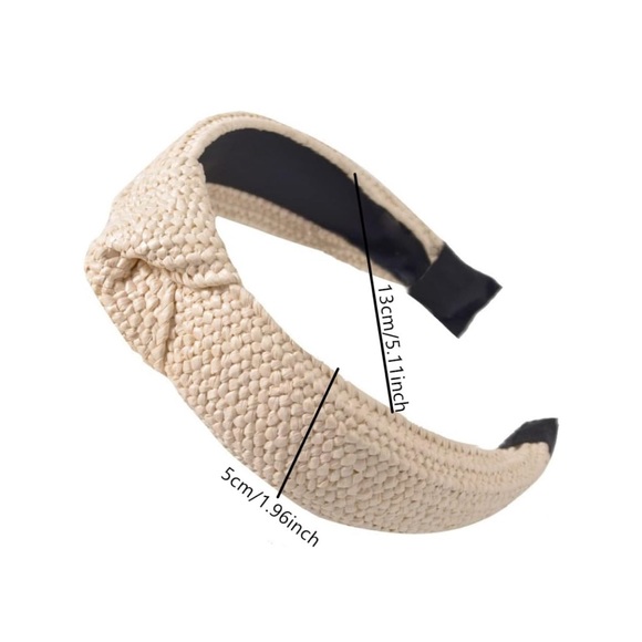 3 Pack Stylish Woven Headbands Set - Picture 6 of 6